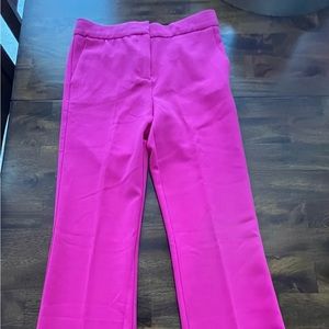 Victoria Beckham for Target bell bottom leg pant, pink, size 0
